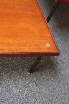 Set of Three Rosewood Konvival Tables Settee by Fabrizio Bruno for Klan Italy - 3271132