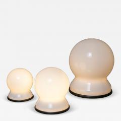 Set of Three Scafandro Table Lamps by Sergio Asti for Candle - 4742024