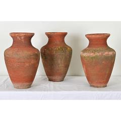 Set of Three Terracotta Pots - 3877290