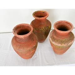 Set of Three Terracotta Pots - 3877408