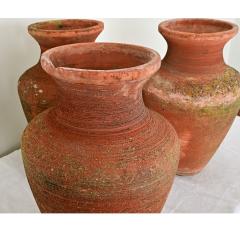 Set of Three Terracotta Pots - 3877484