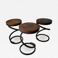 Set of Three Vintage Spring Tables - 601674