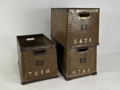 Set of Three Vintage Suroy Thread Spool Boxes - 4246133