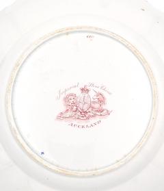Set of Twelve Auckland Pattern Ironstone Dinner Plates England circa 1835 - 4397466