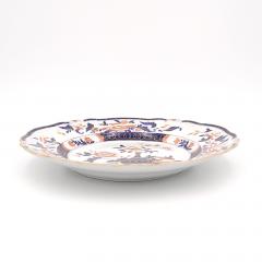 Set of Twelve Auckland Pattern Ironstone Dinner Plates England circa 1835 - 4397467