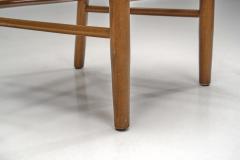 Set of Twelve Beech Ladderback Dining Chairs Europe Mid 20th Century - 4713486