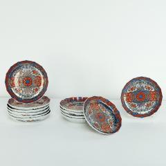 Set of Twelve Imari Bowls Japan circa 1970 - 2857827