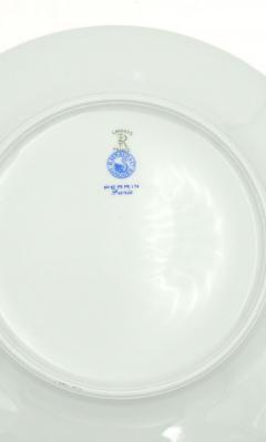 Set of Twelve Limoges Dinner Plates France circa 1970 - 4205325