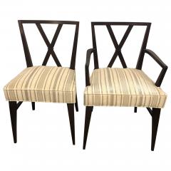 Set of Twelve Mid Century Fully Refinished Dining Chairs - 3567887