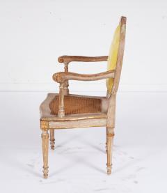 Set of Twelve Painted Italian Armchairs circa 1760 - 4643168
