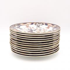 Set of Twelve Royal Crown Derby Plates England circa 1870 - 3531491