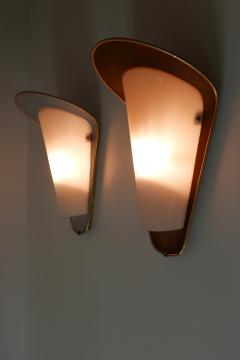 Set of Two Amazing Mid Century Modern Outdoor Sconces Germany 1950s - 4210018