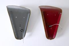 Set of Two Amazing Mid Century Modern Outdoor Sconces Germany 1950s - 4210043