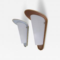 Set of Two Amazing Mid Century Modern Outdoor Sconces Germany 1950s - 4210071