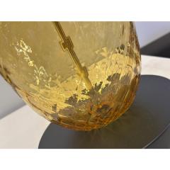 Set of Two Contemporary Italian Ananas Murano Glass Table Lamps - 4302984