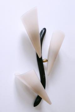 Set of Two Decorative Mid Century Modern Sconces or Wall Lamps Germany 1950s - 3507331