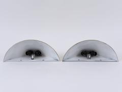Set of Two Elegant Mid Century Modern Brass Sconces or Wall Lights Germany 1970s - 4756629
