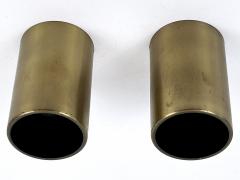 Set of Two Elegant Mid Century Modern Flush Mounts or Spot Lights Germany 1960s - 4541080