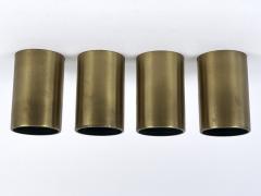 Set of Two Elegant Mid Century Modern Flush Mounts or Spot Lights Germany 1960s - 4541083