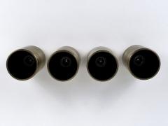 Set of Two Elegant Mid Century Modern Flush Mounts or Spot Lights Germany 1960s - 4541085