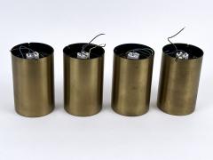 Set of Two Elegant Mid Century Modern Flush Mounts or Spot Lights Germany 1960s - 4541086