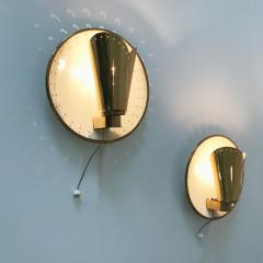 Set of Two Elegant Mid Century Modern Sconces or Wall Lamps 1950s - 2784885