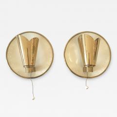 Set of Two Elegant Mid Century Modern Sconces or Wall Lamps 1950s - 2791149