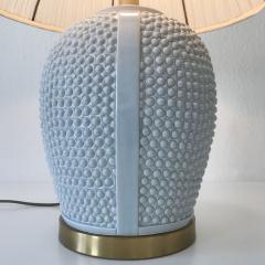 Set of Two Exceptional Mid Century Modern Ceramic Table Lamps Germany 1960s - 1947962
