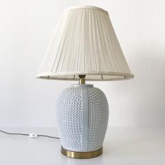 Set of Two Exceptional Mid Century Modern Ceramic Table Lamps Germany 1960s - 1947965