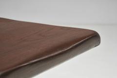 Set of Two Handcrafted Wood Side Tables Europe 1970s - 3577911