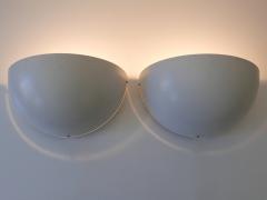 Set of Two Large Minimalistic Mid Century Modern Sconces Germany 1960s - 2425893