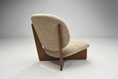 Set of Two Lounge Chairs with Footstools Europe Late 20th Century - 4148950