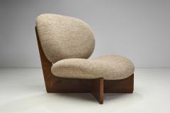 Set of Two Lounge Chairs with Footstools Europe Late 20th Century - 4148951