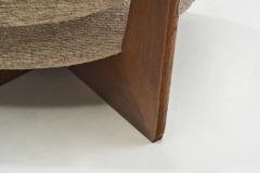 Set of Two Lounge Chairs with Footstools Europe Late 20th Century - 4148973