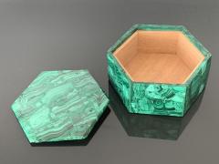 Set of Two Malachite Jewelry Boxes - 966192