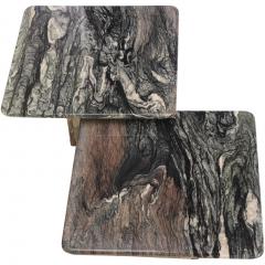 Set of Two Nesting Italian Marble Coffee or End Tables C 1950  - 4541064