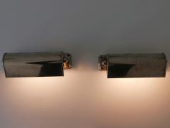 Set of Two Rare Art Deco Bauhaus Bedside Sconces or Wall Lamps Germany 1930s - 4083812