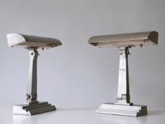 Set of Two Rare Art Deco Desk or Table Lamps from An US Cruiser Ship 1920s - 2466452