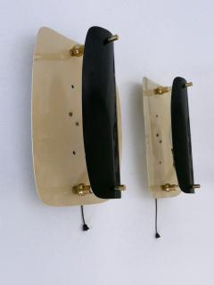 Set of Two Rare Elegant Mid Century Modern Sconces or Wall Lamps Germany 1960s - 3908415