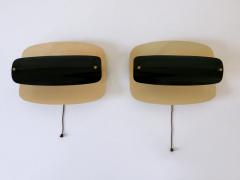 Set of Two Rare Elegant Mid Century Modern Sconces or Wall Lamps Germany 1960s - 3908417