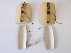 Set of Two Rare Elegant Mid Century Modern Sconces or Wall Lamps Germany 1960s - 3908423