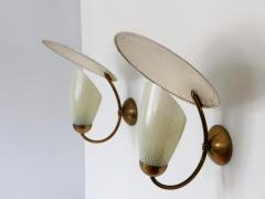 Set of Two Rare Mid Century Modern Sputnik Sconces or Wall Lights Germany 1950s - 2504695