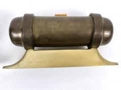 Set of Two Streamline Bauhaus Design Sub Marine Cabinet Sconces Germany 1930s - 4541172