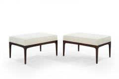 Set of Walnut Midcentury Modern Benches - 1583040