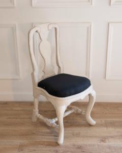 Set of eight Swedish chairs dates to the mid 18th century circa 1760 - 4506632