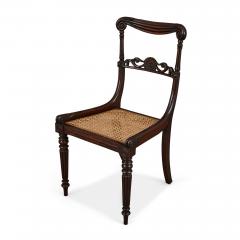 Set of eight antique English late Victorian chairs - 2761139