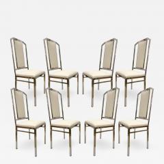 Set of eight chairs Italy 1970 - 2932431