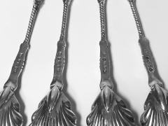 Set of four Antique Silver apostle spoons Edward Hutton London 1888 - 1162556