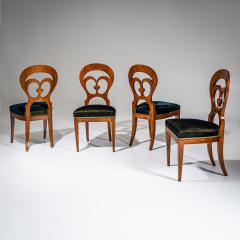 Set of four Biedermeier Side Chairs Probably Austria circa 1830 - 4543567