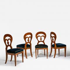 Set of four Biedermeier Side Chairs Probably Austria circa 1830 - 4545755
